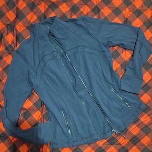 Woman Blue Lululemon Jacket